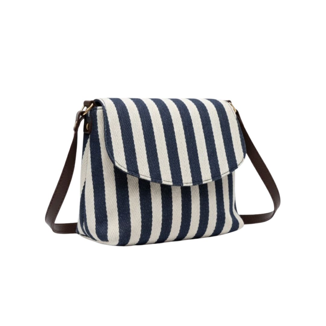 Stylish Fabric Flap Sling Bag for Everyday Use 112